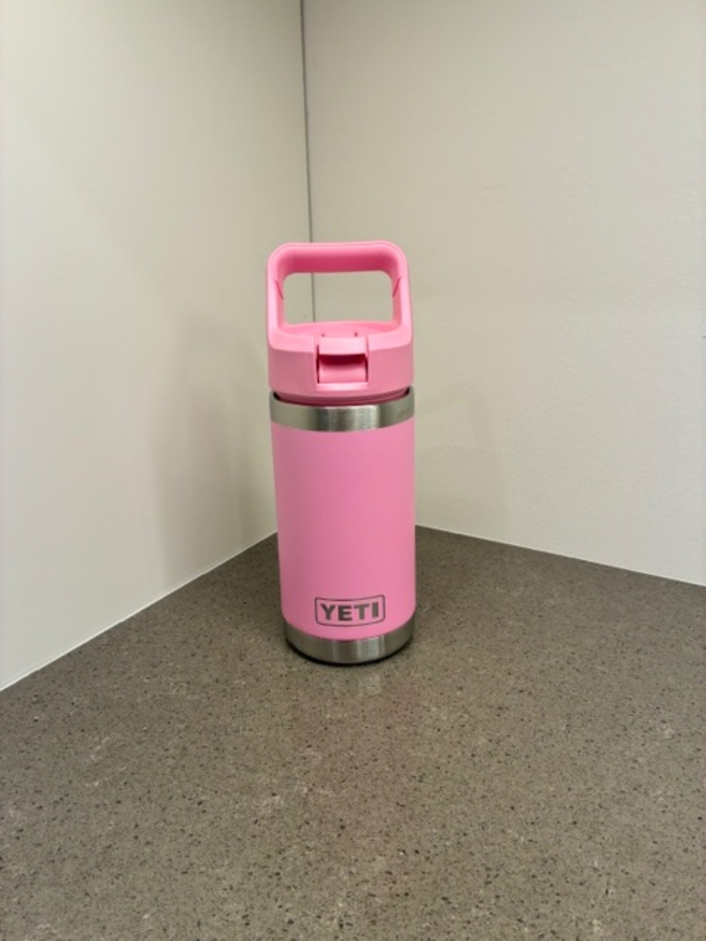 YETI Rambler Jr. in Power Pink (355 ml or 12 oz.)